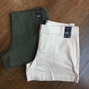 New York and Co. Twill Shorts